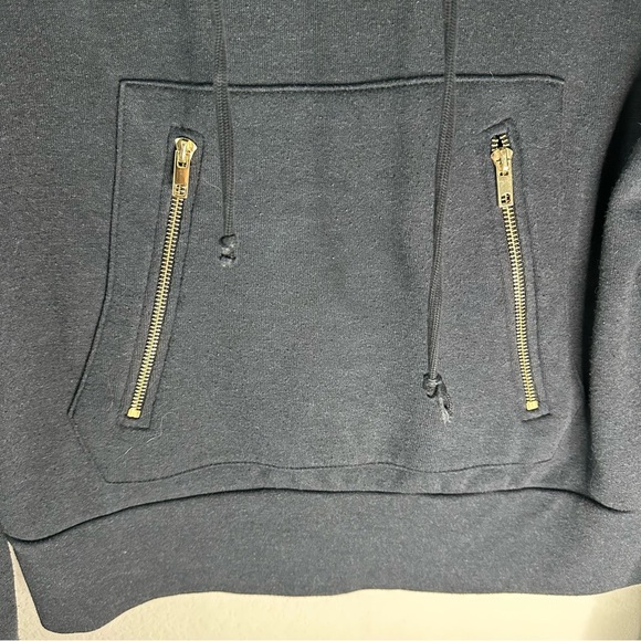 Aviator Nation Ninja Pullover Hoodie Dark Grey SZ XS - Picture 5 of 9